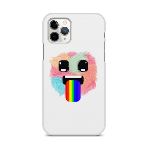 Заказать чехол для iPhone 11/11 Pro/11 Pro Max в Москве. Чехол для iPhone 11 Pro, объёмная печать Радужный язык от Дана Столыпина - готовые дизайны и нанесение принтов.