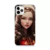 Заказать чехол для iPhone 11/11 Pro/11 Pro Max в Москве. Чехол для iPhone 11 Pro, объёмная печать Снегурочка от Дана Столыпина - готовые дизайны и нанесение принтов.