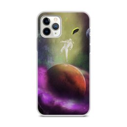 Заказать чехол для iPhone 11/11 Pro/11 Pro Max в Москве. Чехол для iPhone 11 Pro, объёмная печать Затерянный в космосе от Дана Столыпина - готовые дизайны и нанесение принтов.