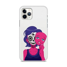 Заказать чехол для iPhone 11/11 Pro/11 Pro Max в Москве. Чехол для iPhone 11 Pro, объёмная печать Под маской от Дана Столыпина - готовые дизайны и нанесение принтов.