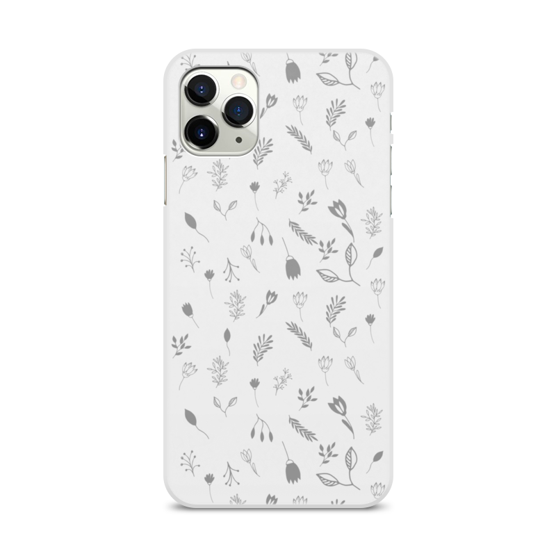 Printio Чехол для iPhone 11 Pro Max, объёмная печать Растения sanrio мультфильм лягушка kero keroppi чехол для телефона iphone 14 plus 13 12 11 pro max мягкий прозрачный белый чехол