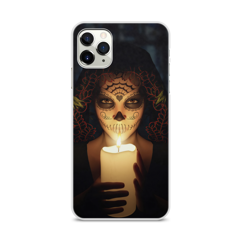 Printio Чехол для iPhone 11 Pro Max, объёмная печать Dia de los muertos