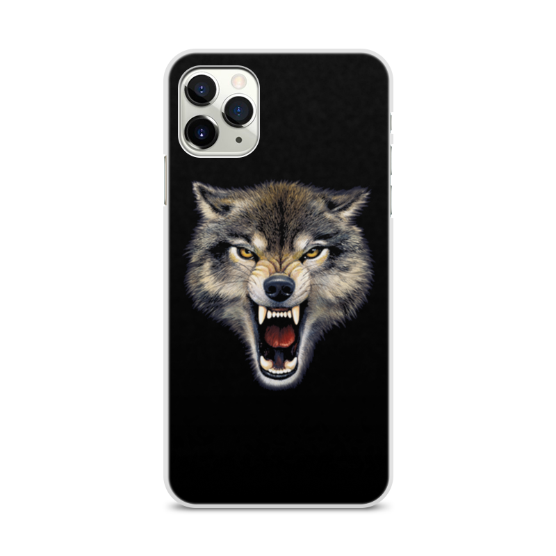 Printio Чехол для iPhone 11 Pro Max, объёмная печать Волки
