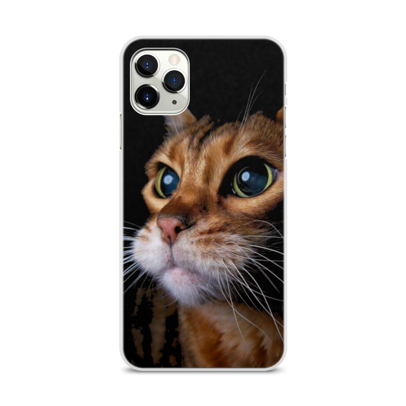 Printio Чехол для iPhone 11 Pro Max, объёмная печать Кошки. магия красоты printio чехол для iphone 11 объёмная печать кошки магия красоты