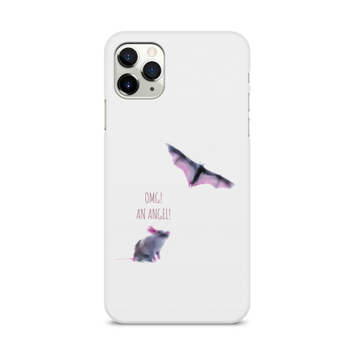 Заказать чехол для iPhone 11/11 Pro/11 Pro Max в Москве. Чехол для iPhone 11 Pro Max, объёмная печать An Angel! от Соль  - готовые дизайны и нанесение принтов.