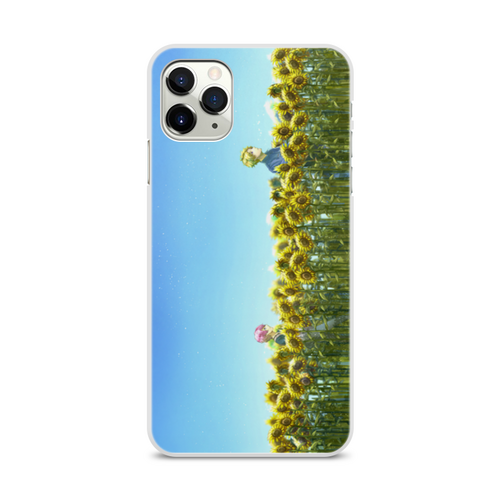 Заказать чехол для iPhone 11/11 Pro/11 Pro Max в Москве. Чехол для iPhone 11 Pro Max, объёмная печать Подсолнухи от Дана Столыпина - готовые дизайны и нанесение принтов.
