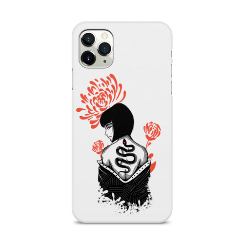 Заказать чехол для iPhone 11/11 Pro/11 Pro Max в Москве. Чехол для iPhone 11 Pro Max, объёмная печать Татуировка Змеи от Дана Столыпина - готовые дизайны и нанесение принтов.