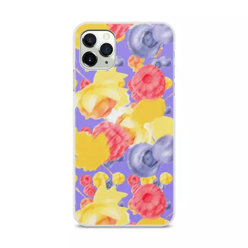 Заказать чехол для iPhone 11/11 Pro/11 Pro Max в Москве. Чехол для iPhone 11 Pro Max, объёмная печать Ягодное настроение от Ekaterina Ulyanova - готовые дизайны и нанесение принтов.