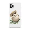 Заказать чехол для iPhone 11/11 Pro/11 Pro Max в Москве. Чехол для iPhone 11 Pro Max, объёмная печать Сова на ветке от tigerda  - готовые дизайны и нанесение принтов.