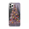 Заказать чехол для iPhone 11/11 Pro/11 Pro Max в Москве. Чехол для iPhone 11 Pro Max, объёмная печать Зимний новогодний лес от Anstey  - готовые дизайны и нанесение принтов.