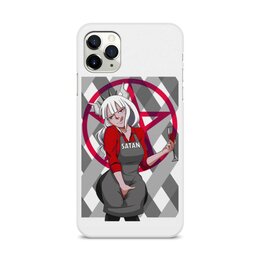 Заказать чехол для iPhone 11/11 Pro/11 Pro Max в Москве. Чехол для iPhone 11 Pro Max, объёмная печать Люцифер Хеллтейкер от Дана Столыпина - готовые дизайны и нанесение принтов.
