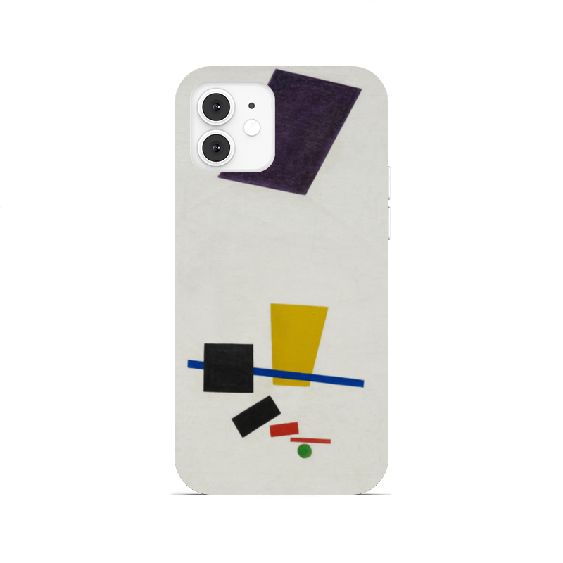 Printio Чехол для iPhone 12, объёмная печать Супрематизм. живописный реализм футболиста printio чехол для iphone 8 объёмная печать супрематизм ольга розанова