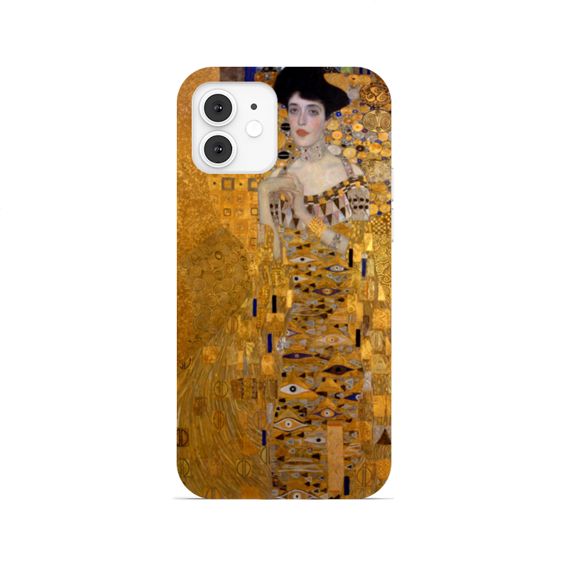 Printio Чехол для iPhone 12, объёмная печать Портрет адели блох-бауэр i (густав климт) printio чехол для iphone 8 объёмная печать мона лиза