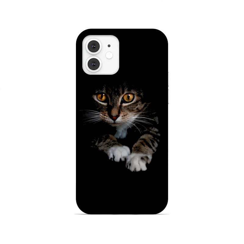 Printio Чехол для iPhone 12, объёмная печать Кошки. магия красоты printio чехол для iphone 12 pro объёмная печать кошки магия красоты
