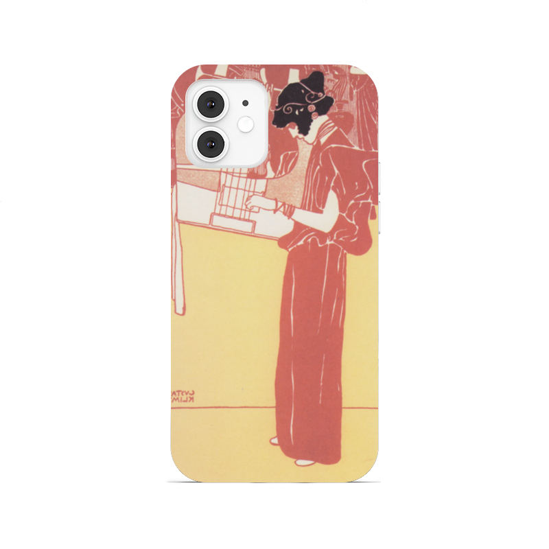 Printio Чехол для iPhone 12, объёмная печать Музыка (густав климт) ультратонкий силиконовый чехол накладка для meizu u10 с принтом климт