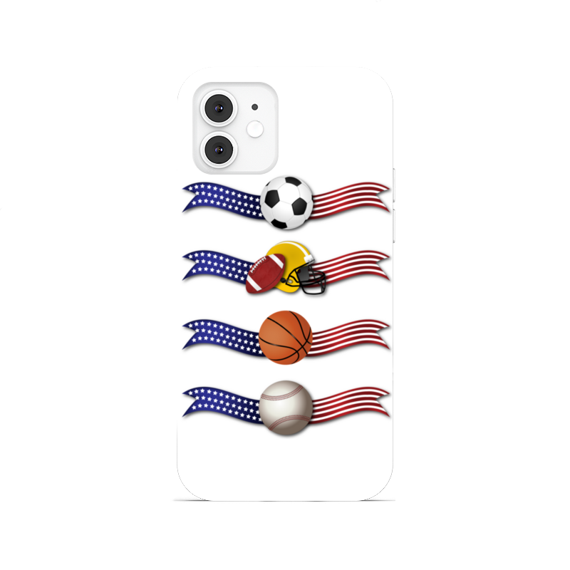 Printio Чехол для iPhone 12, объёмная печать Спорт