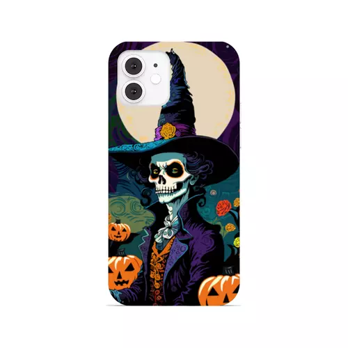 Заказать чехол для iPhone 12/12 Pro/12 Mini в Москве. Чехол для iPhone 12, объёмная печать Ведьма в колпаке от Дмитрий Делуков - готовые дизайны и нанесение принтов.