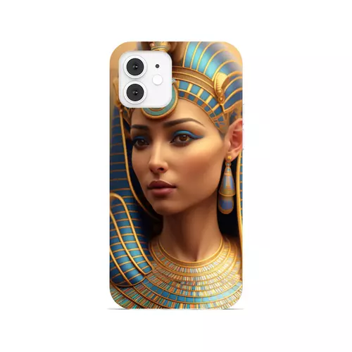 Заказать чехол для iPhone 12/12 Pro/12 Mini в Москве. Чехол для iPhone 12, объёмная печать Царица Египта от Дана Столыпина - готовые дизайны и нанесение принтов.