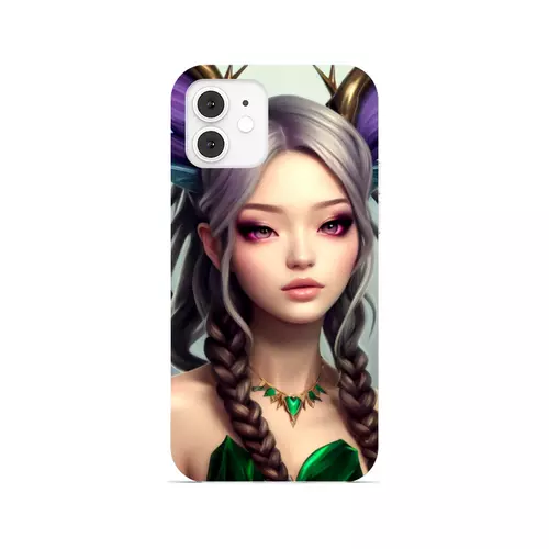 Заказать чехол для iPhone 12/12 Pro/12 Mini в Москве. Чехол для iPhone 12, объёмная печать Лесная фея от Дана Столыпина - готовые дизайны и нанесение принтов.