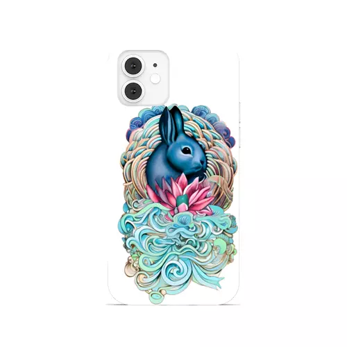 Заказать чехол для iPhone 12/12 Pro/12 Mini в Москве. Чехол для iPhone 12, объёмная печать Символ 2023 года для привлечения удачи от Achadidi.printio.ru  - готовые дизайны и нанесение принтов.