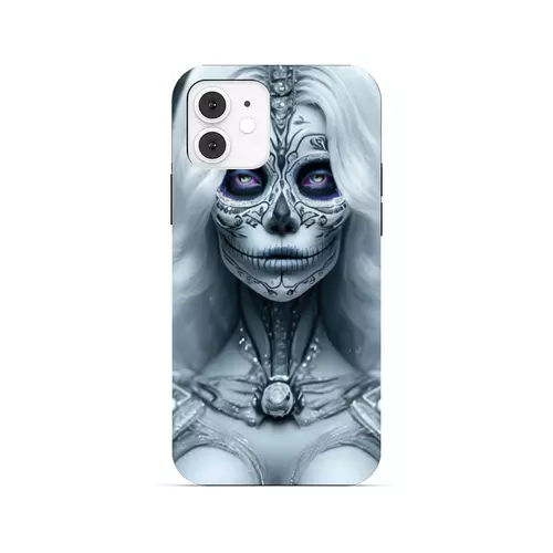 Заказать чехол для iPhone 12/12 Pro/12 Mini в Москве. Чехол для iPhone 12, объёмная печать Dia De Los Muertos от Дана Столыпина - готовые дизайны и нанесение принтов.