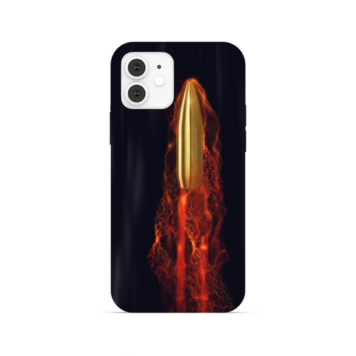 Заказать чехол для iPhone 12/12 Pro/12 Mini в Москве. Чехол для iPhone 12, объёмная печать Горячая пуля от Andrey Karasyov - готовые дизайны и нанесение принтов.