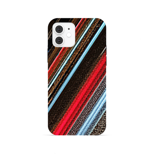 Заказать чехол для iPhone 12/12 Pro/12 Mini в Москве. Чехол для iPhone 12, объёмная печать Неоновый шум. от Eva De Peron.  - готовые дизайны и нанесение принтов.