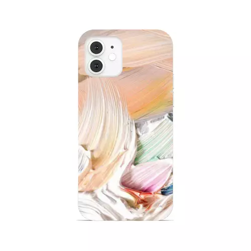 Заказать чехол для iPhone 12/12 Pro/12 Mini в Москве. Чехол для iPhone 12, объёмная печать Штрихи к дизайну от Ekaterina Ulyanova - готовые дизайны и нанесение принтов.