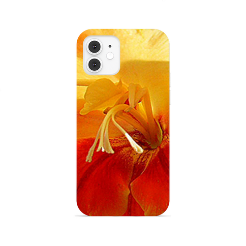 Заказать чехол для iPhone 12/12 Pro/12 Mini в Москве. Чехол для iPhone 12, объёмная печать Сердце цветка. от Eva De Peron.  - готовые дизайны и нанесение принтов.