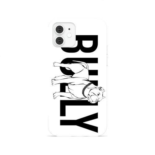 Заказать чехол для iPhone 12/12 Pro/12 Mini в Москве. Чехол для iPhone 12, объёмная печать Bully от angelabelokopytova@gmail.com - готовые дизайны и нанесение принтов.