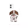 Заказать чехол для iPhone 12/12 Pro/12 Mini в Москве. Чехол для iPhone 12, объёмная печать Собака бигль щенок от tigerda  - готовые дизайны и нанесение принтов.