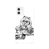 Заказать чехол для iPhone 12/12 Pro/12 Mini в Москве. Чехол для iPhone 12, объёмная печать Тигр-самурай от t.kasckevitch2016@yandex.ru - готовые дизайны и нанесение принтов.