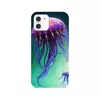 Заказать чехол для iPhone 12/12 Pro/12 Mini в Москве. Чехол для iPhone 12, объёмная печать Медуза от Дана Столыпина - готовые дизайны и нанесение принтов.