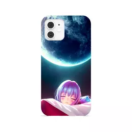 Заказать чехол для iPhone 12/12 Pro/12 Mini в Москве. Чехол для iPhone 12, объёмная печать Спящая девочка от Дана Столыпина - готовые дизайны и нанесение принтов.