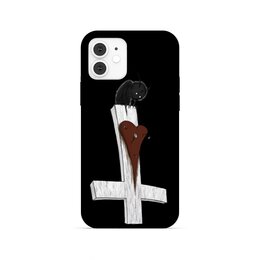 Заказать чехол для iPhone 12/12 Pro/12 Mini в Москве. Чехол для iPhone 12, объёмная печать На кресте от Дана Столыпина - готовые дизайны и нанесение принтов.