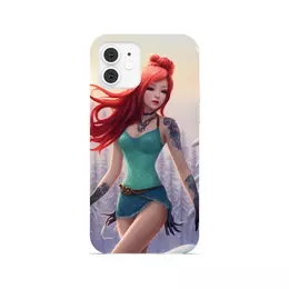 Заказать чехол для iPhone 12/12 Pro/12 Mini в Москве. Чехол для iPhone 12, объёмная печать Рыжая волшебница от Дана Столыпина - готовые дизайны и нанесение принтов.