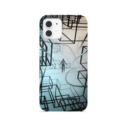 Заказать чехол для iPhone 12/12 Pro/12 Mini в Москве. Чехол для iPhone 12, объёмная печать Мир туманов от Дана Столыпина - готовые дизайны и нанесение принтов.