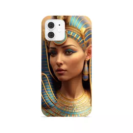 Заказать чехол для iPhone 12/12 Pro/12 Mini в Москве. Чехол для iPhone 12, объёмная печать Царица Египта от Дана Столыпина - готовые дизайны и нанесение принтов.