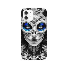 Заказать чехол для iPhone 12/12 Pro/12 Mini в Москве. Чехол для iPhone 12, объёмная печать Dia De Los Muertos от Дана Столыпина - готовые дизайны и нанесение принтов.