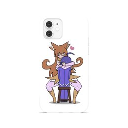 Заказать чехол для iPhone 12/12 Pro/12 Mini в Москве. Чехол для iPhone 12, объёмная печать Ирума и Амелия от Дана Столыпина - готовые дизайны и нанесение принтов.