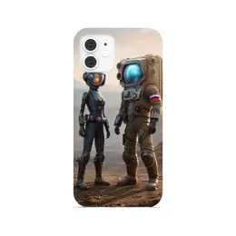 Заказать чехол для iPhone 12/12 Pro/12 Mini в Москве. Чехол для iPhone 12, объёмная печать На Марсе от Дана Столыпина - готовые дизайны и нанесение принтов.