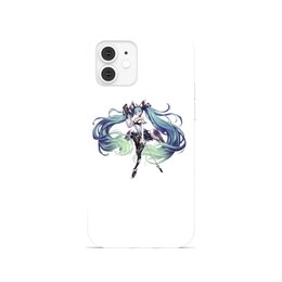 Заказать чехол для iPhone 12/12 Pro/12 Mini в Москве. Чехол для iPhone 12, объёмная печать Мику Хацунэ вокалоид от Дана Столыпина - готовые дизайны и нанесение принтов.