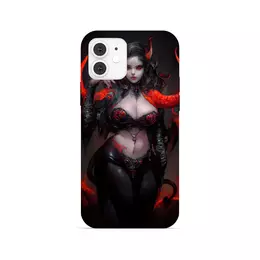 Заказать чехол для iPhone 12/12 Pro/12 Mini в Москве. Чехол для iPhone 12, объёмная печать Суккуб от Дана Столыпина - готовые дизайны и нанесение принтов.