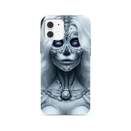 Заказать чехол для iPhone 12/12 Pro/12 Mini в Москве. Чехол для iPhone 12, объёмная печать Dia De Los Muertos от Дана Столыпина - готовые дизайны и нанесение принтов.