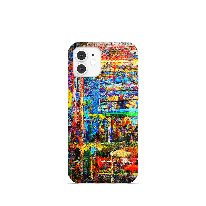 Printio Чехол для iPhone 12 Mini, объёмная печать Живопись. чехол interstep 4d touch iphone 12 mini синий