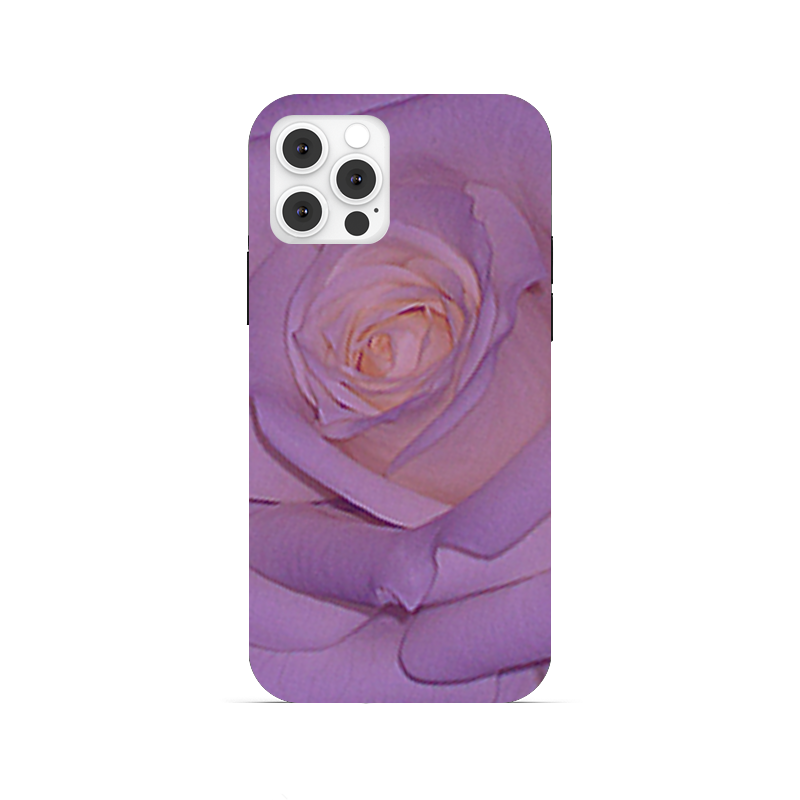 Printio Чехол для iPhone 12 Pro, объёмная печать Сиреневая нежность. printio чехол для iphone 6 объёмная печать розовая нежность