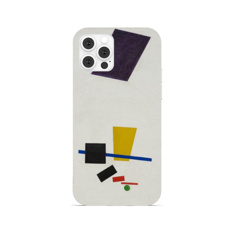 Printio Чехол для iPhone 12 Pro, объёмная печать Супрематизм. живописный реализм футболиста