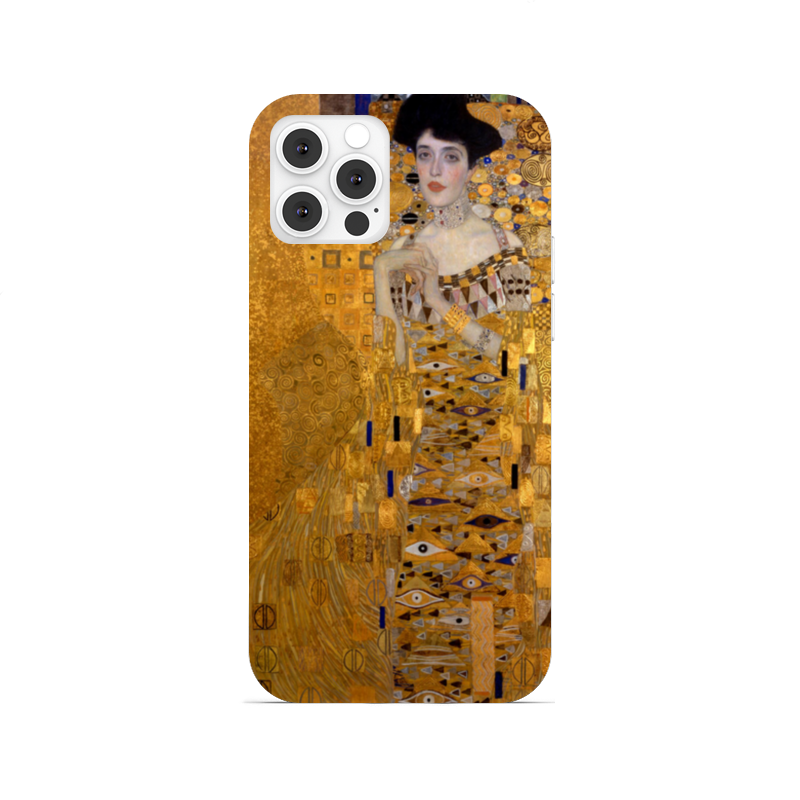 Printio Чехол для iPhone 12 Pro, объёмная печать Портрет адели блох-бауэр i (густав климт) printio чехол для iphone x xs объёмная печать поцелуй картина густава климта