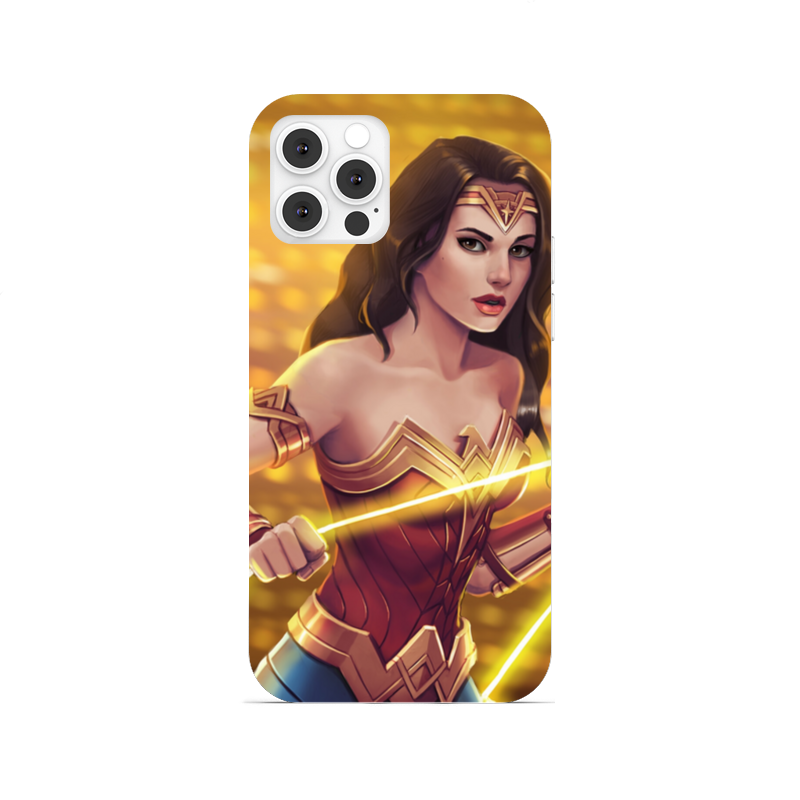 Printio Чехол для iPhone 12 Pro, объёмная печать Чудо-женщина / wonder woman фото