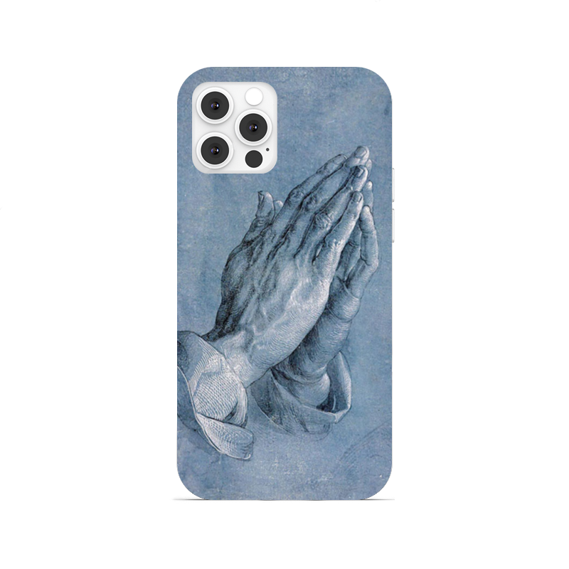 Printio Чехол для iPhone 12 Pro, объёмная печать Руки молящегося (альбрехт дюрер) printio чехол для samsung galaxy s8 plus объёмная печать руки молящегося альбрехт дюрер